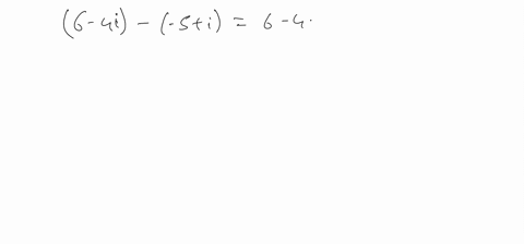 simplify-write-answers-in-the-form-ab-i-where-a-and-b-are-real-numbers-6-4-i-5i