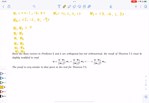 verify-that-the-basis-b-for-the-given-vector-space-is-orthogonal-use-theorem-77-1-as-an-aid-in-fin-2