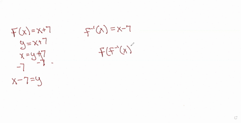 find-the-inverse-function-of-f-informally-verify-that-fleftf-1xrightx-and-f-1fxx-fxx7-2