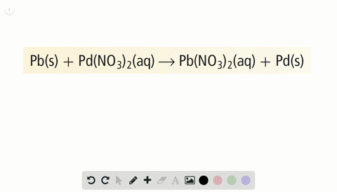 write-the-oxidation-and-reduction-half-reactions-for-the-redox-equation-mathrmpbmathrmsmathrmpdleftm
