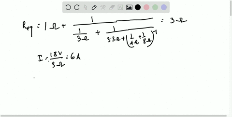 a-find-the-equivalent-resistance-between-points-a-and-b-for-the-combination-of-resistors-shown-b-an-