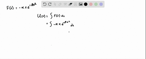 a-particle-moves-along-the-x-axis-under-the-influence-of-a-conservative-force-that-is-described-by-o
