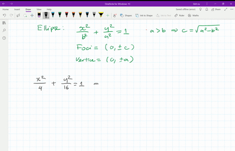 graphing-ellipses-sketch-the-graph-of-the-following-ellipses-plot-and-label-the-coordinates-of-the-3