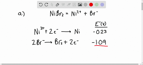 what-reactions-take-place-at-the-cathode-and-the-anode-when-each-of-the-following-is-electrolyzed-a-