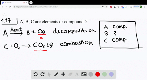a-solid-white-substance-a-is-heated-strongly-in-the-absence-of-air-it-decomposes-to-form-a-new-white