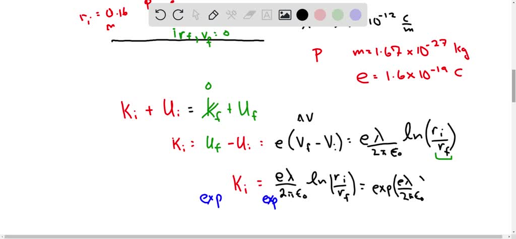 SOLVED:An infinitely long line of charge has linear charge density 5.50 ...