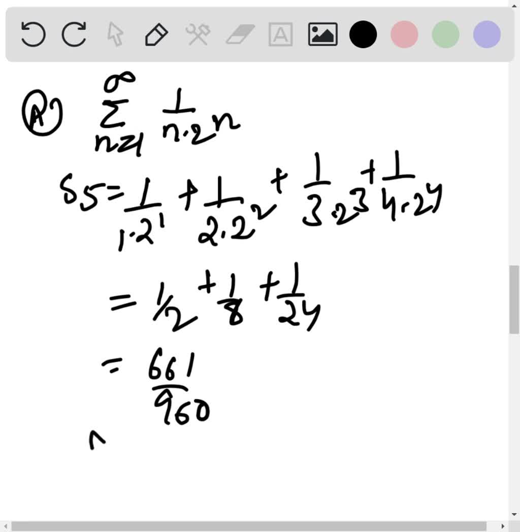 solved-a-find-the-partial-sum-s-5-of-the-series-sigma-n-1