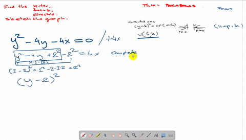 in-exercises-9-16-find-the-vertex-focus-and-directrix-of-the-parabola-and-sketch-its-graph-y2-4-y-4-