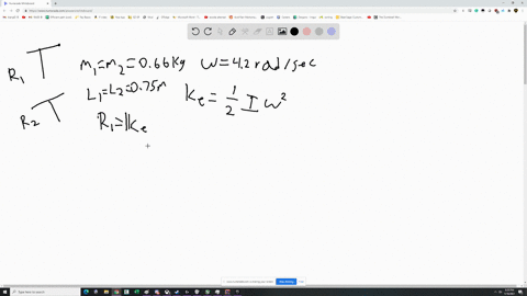 two-thin-rods-of-length-l-are-rotating-with-the-same-angular-speed-in-rads-about-axes-that-pass-perp