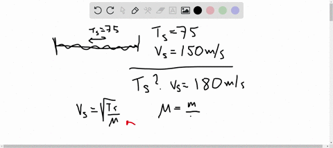 ii-the-wave-speed-on-a-string-is-150-mathrmm-mathrms-when-the-tension-is-750-mathrmn-what-tension-wi