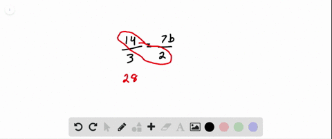 solve-the-proportion-using-the-cross-product-property-check-your-solution-frac143frac7-b2