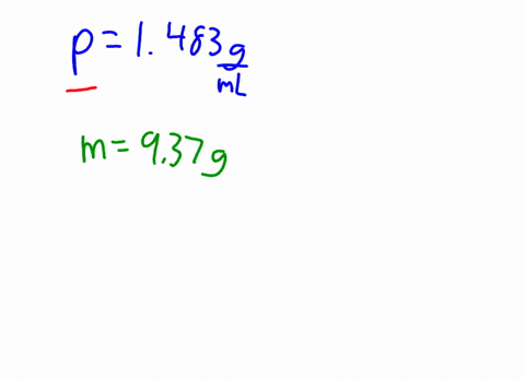chloroform-a-substance-once-used-as-an-anesthetic-has-a-density-of-1483-gml-at-20-c-how-many-millili