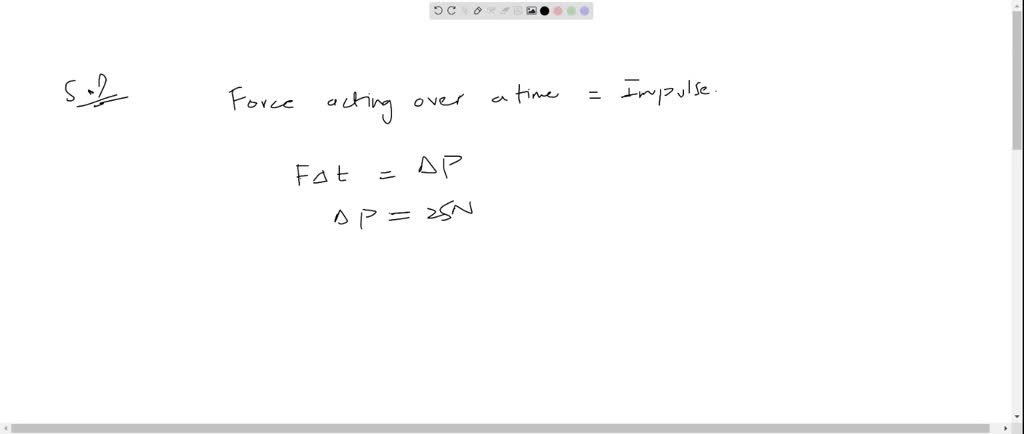⏩SOLVED:A constant force of magnitude 25 N acts on an object for 3.0