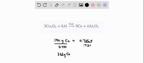 how-many-grams-of-mathrmco_3-mathrmo_4-a-mixed-oxide-mathrmcoo-mathrmco_2-mathrmo_3-must-react-with-