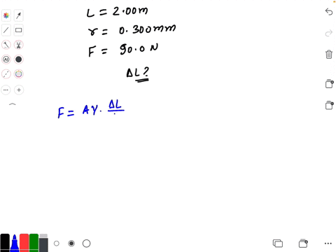 a-200-mathrmm-long-steel-wire-in-a-musical-instrument-has-a-radius-of-0300-mathrmmm-when-the-wire-is