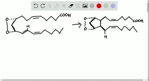 using-a-curved-fishhook-arrow-propose-a-mechanism-for-formation-of-the-cyclopentane-ring-of-prostagl