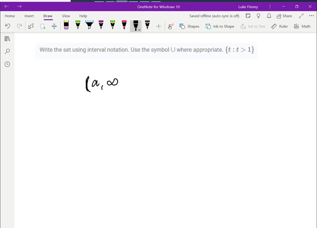 SOLVEDWrite the set using interval notation. Use the symbol ∪where