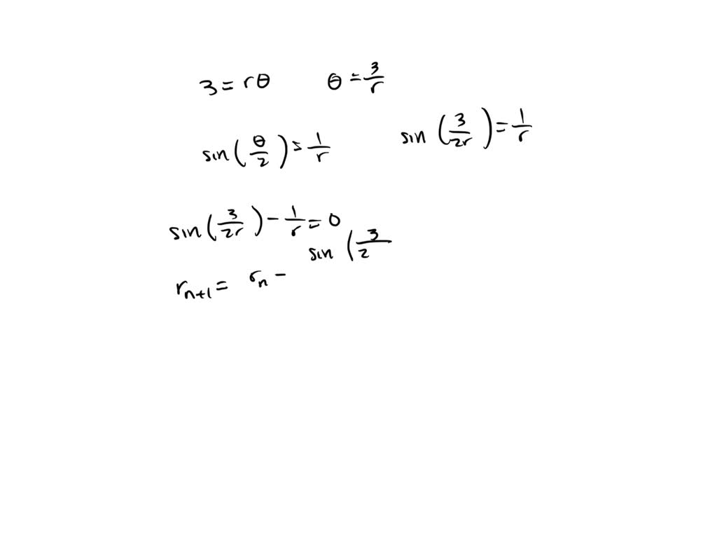 SOLVED: The accompanying figure shows a circle of radius r with a chord ...