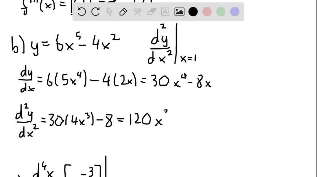 SOLVED:Find (a) f^{\prime \prime \prime}(2), wher…