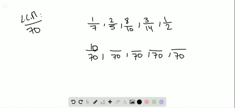 write-the-fractions-in-order-from-least-to-greatest-frac17-frac25-frac810-frac314-frac12