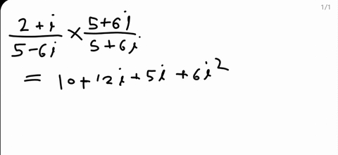 find-the-following-quotients-write-all-answers-in-standard-form-for-complex-numbers-frac2i5-6-i