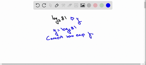 log-_3-81-equals-a-9-b-4-c-2-d-3
