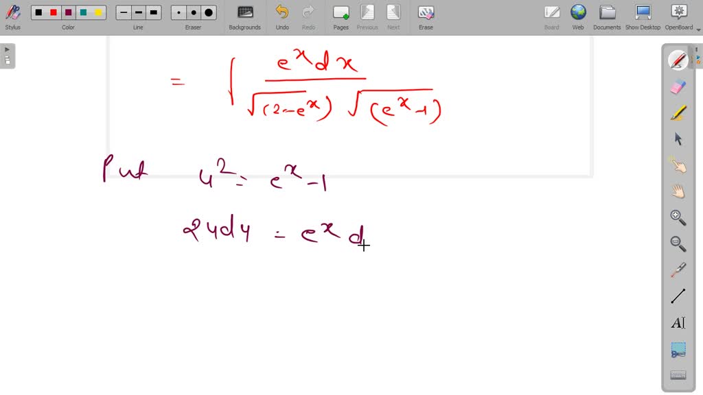 SOLVED:Sủ dụng phương pháp đới biến số, hãy tính : a) ∫(1-x)^9 d x (đặt ...