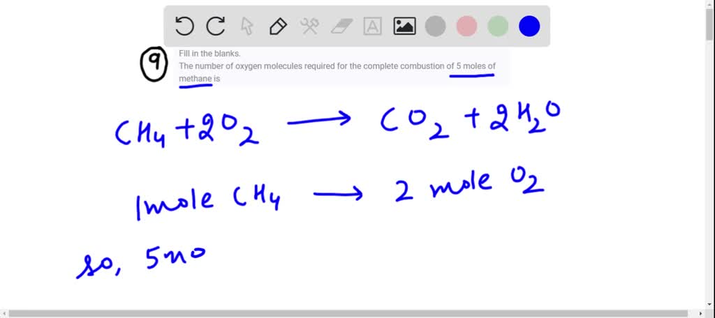 SOLVED:Fill in the blanks. The number of oxygen molecules required for ...