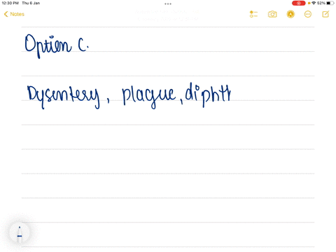 which-of-the-following-is-not-a-bacterial-disease-a-dysentery-b-plague-c-polio-d-diphtheria