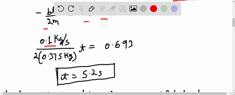 consider-the-damped-oscillator-illustrated-in-figure-1520-the-mass-of-the-object-is-375-mathrmg-the-