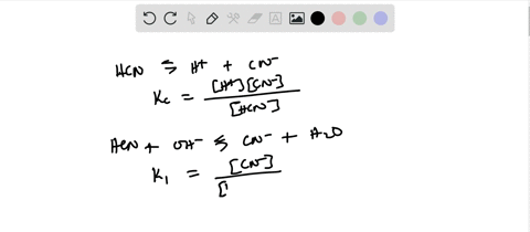 obtain-the-equilibrium-constant-for-the-reaction-mathrmhcna-q-rightleftharpoons-mathrmha-qmathrmcn-a