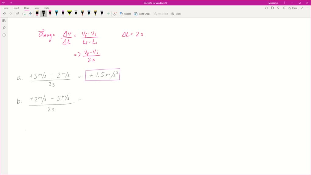 SOLVEDThe data in the following table represent the initial and final