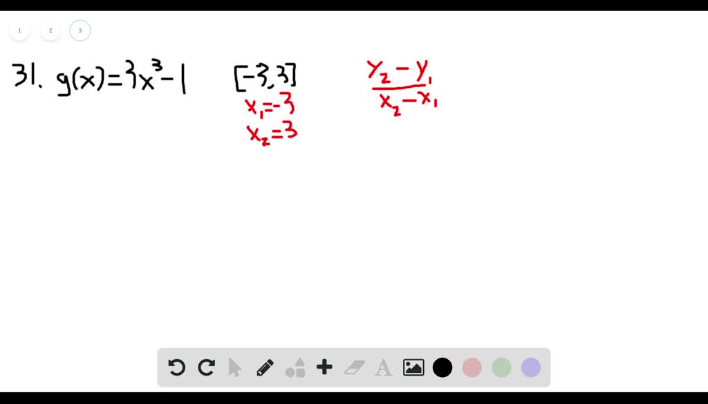 SOLVED For The Following Exercises Find The Average Rate Of Change Of 