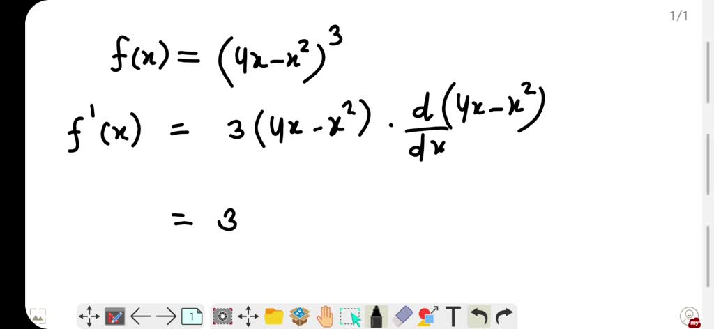 SOLVED Use The Generalized Power Rule To Find The Derivative Of Each 