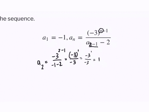 for-the-following-exercises-write-the-first-five-terms-of-the-sequence-a_1-1-a_nfrac-3n-1a_n-1-2