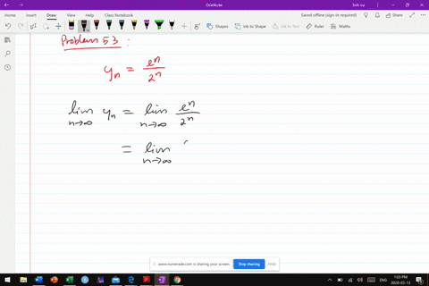 in-exercises-35-62-use-appropriate-limit-laws-and-theorems-to-determine-the-limit-of-the-sequence-19