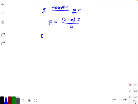 a-surface-is-placed-perpendicular-to-a-beam-of-light-of-constant-irradiance-i-suppose-that-the-fract