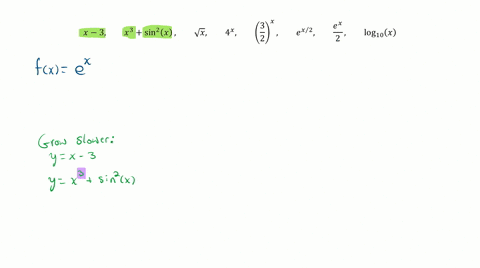 SOLVED:Order the following functions from slowest growing to fastest ...
