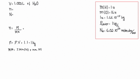 i-how-many-moles-of-water-are-there-in-1000-mathrml-how-many-molecules