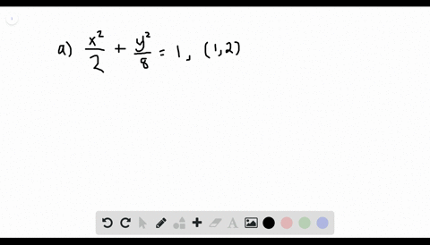ellipse-a-use-implicit-differentiation-to-find-an-equation-of-the-tangent-line-to-the-ellipse-fracx2