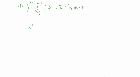 use-polar-coordinates-to-find-an-iterated-integral-that-represents-the-volume-of-the-solid-describ-4