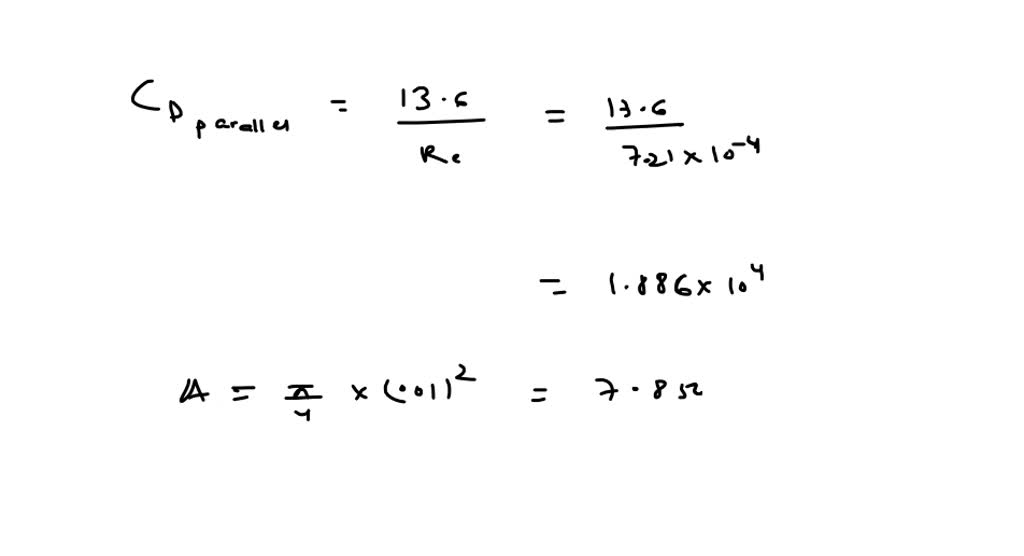 SOLVED:Determine the drag on a small circular disk of 0.01-f t diameter ...