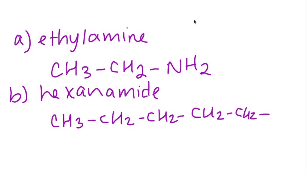 Solved Draw The Condensed Structural Formula For Each Of The Following