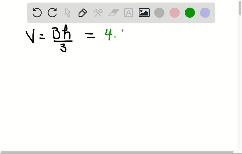 SOLVED:Determine the volume of the pyramid. (FIGURE CANT COPY)