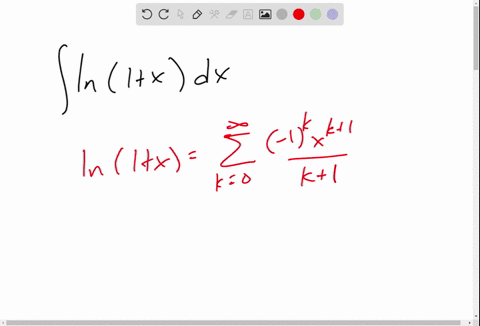 use-a-maclaurin-expansion-to-find-each-integral-int-ln-1x-d-x