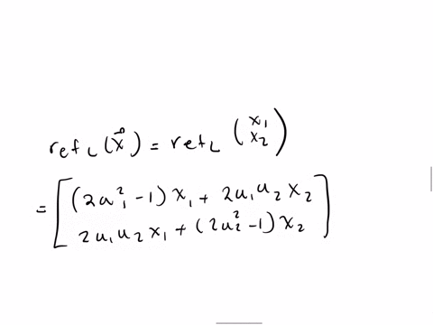 suppose-a-line-l-in-mathbbr2-contains-the-unit-vector-veculeftbeginarraylu_1-u_2endarrayright-find-t