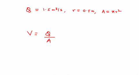 water-flows-with-a-volume-flow-rate-of-150-mathrmm3-mathrms-in-a-pipe-find-the-water-speed-where-the