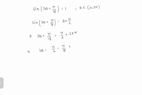 solve-each-equation-on-the-interval-0-leq-theta2-pi-sin-left3-thetafracpi18right1