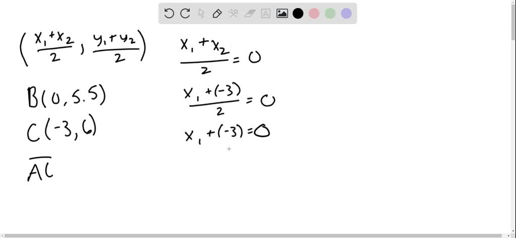 SOLVED:Find the coordinates of the midpoint of a segment having the ...
