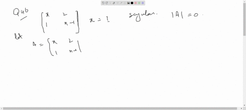 matrix-leftbeginarrayccx-2-1-x-1endarrayright-is-singular-for-xldots-ldots